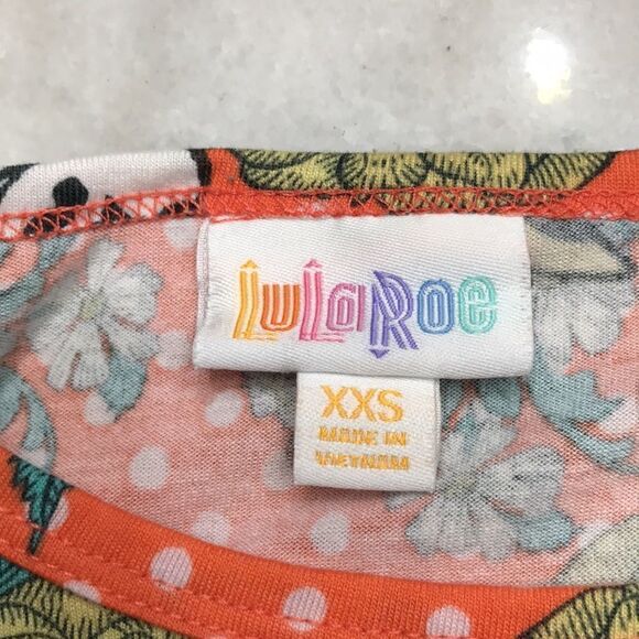 LulaRoe Irma Top XXS Minnie Mouse All Over Print - Picture 3 of 3